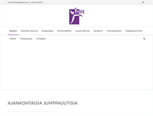 Tablet Screenshot of hameennaisvoimistelijat.fi
